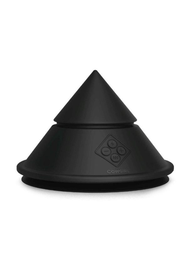 Cowgirl Cone Premium Sex Machine with App and Remote Control - Black