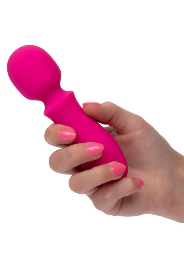 Bliss Liquid Silicone Rechargeable Mini Wand  - Pink