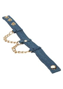 Ride `em Premium Denim Collection Ankle Cuffs - Blue