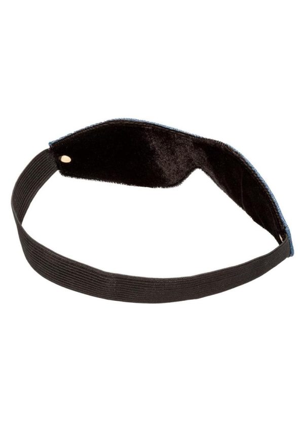 Ride `em Premium Denim Collection Eye Mask - Blue