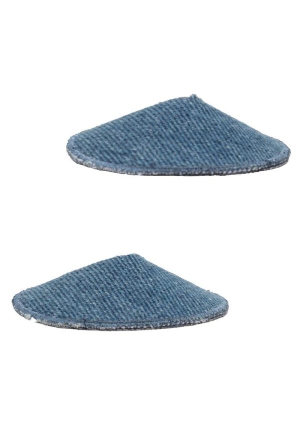 Ride `em Premium Denim Collection Round Pasties - Blue