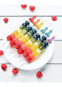Candyprints Super Fun Penis Hor D` Oeuvre`s Picks (6 per Set)