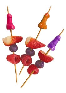 Candyprints Super Fun Penis Hor D` Oeuvre`s Picks (6 per Set)