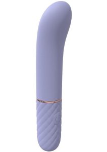 LoveLine Dolce Silicone Rechargeable 10 Speed Mini G-Spot Vibrator - Lavender