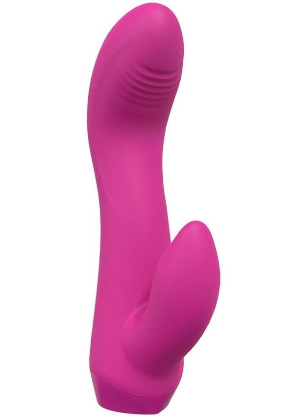 LoveLine Empower Rechargeable Dual Motor 10 Speed Rabbit Vibrator - Pink