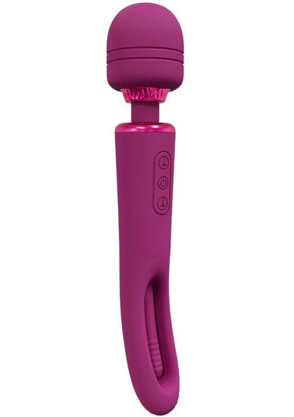 Vive Kiku Rechargeable Double Ended Wand - Pink