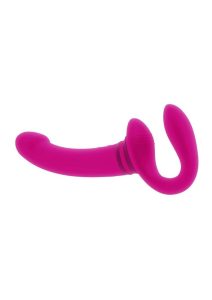 Gender X Sharing is Caring Rechargeable Silicone Strap-On  - Pink