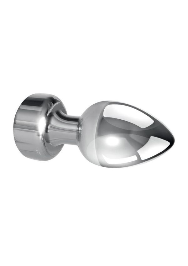 Gender X Rockin Rechargeable Metal Plug - XLarge - Silver