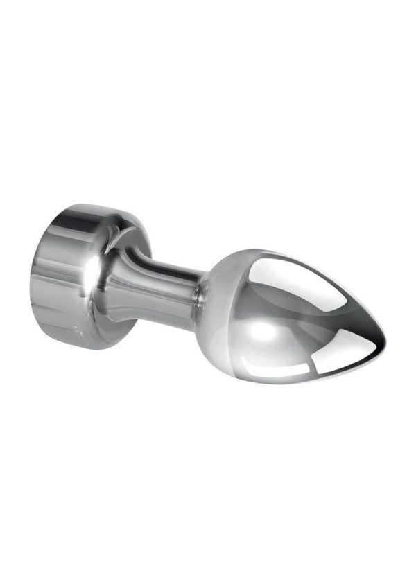 Gender X Rockin Rechargeable Metal Mini Plug - Silver