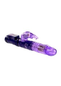 Selopas Bunny Thruster Rechargeable Rabbit Vibrator - Purple