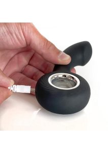 Vers P-Spot Rechargeable Silicone Prostate Stimulator - Black