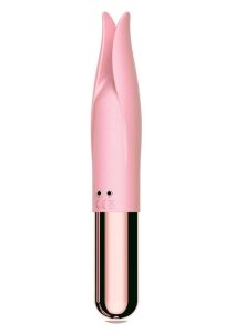 Goddess Tickled Pink Rechargeable Silicone Massager - Pink