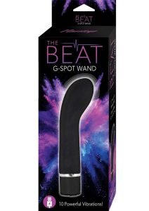 The Beat G-Spot Rechargeable Silicone Vibrator - Black