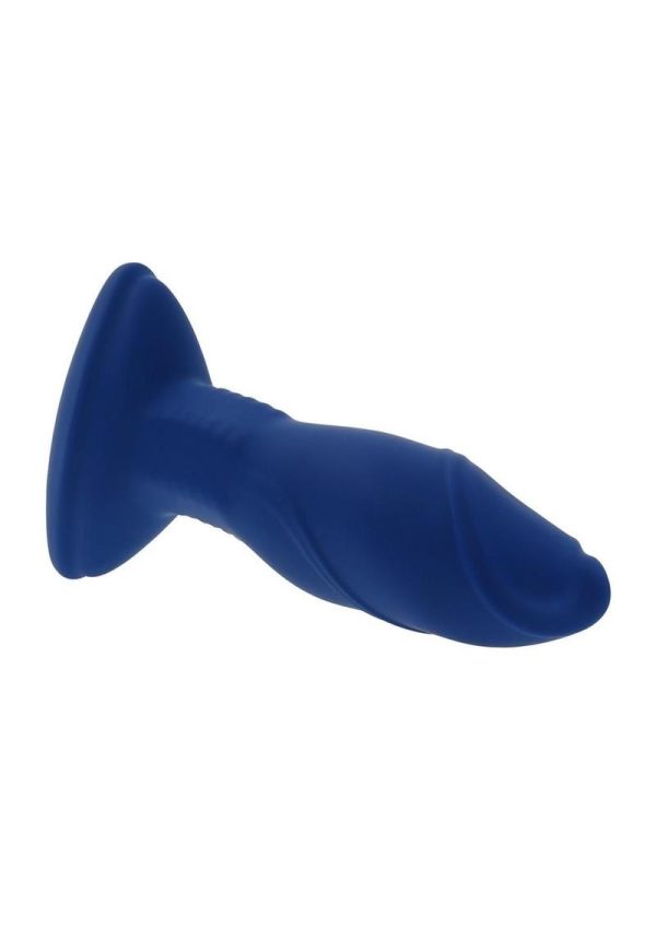 Gender X Sway with Me Rechargeable Silicone Anal Plug with Remote Control - Blue