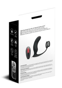 Prowler RED Vibrating Prostate Massager Plus with Remote Control - Black