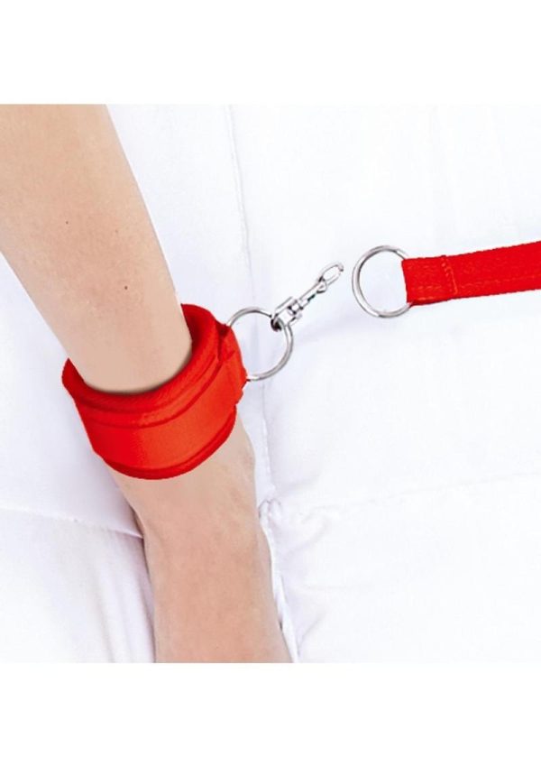 Lux Fetish Bed Spreader (7 Piece) - Red