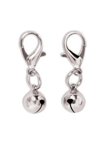 Lux Fetish Interchangeable Collar and Nipple Clip Set (12 Piece) - Black