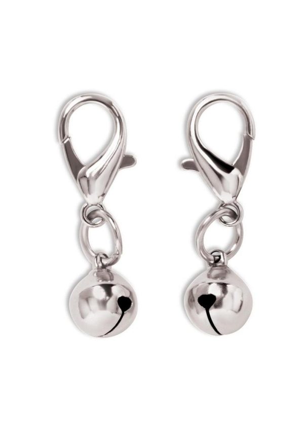 Lux Fetish Interchangeable Collar and Nipple Clip Set (12 Piece) - Black