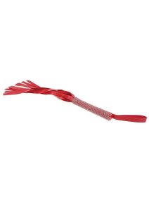Sex and Mischief Amor Sparkle Flogger - Red