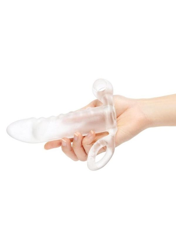 Size Up Clear View Vibrating Penis Extender 2in