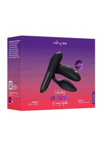 We-Vibe 15 Year Anniversary Collection Set with Remote Control - Black