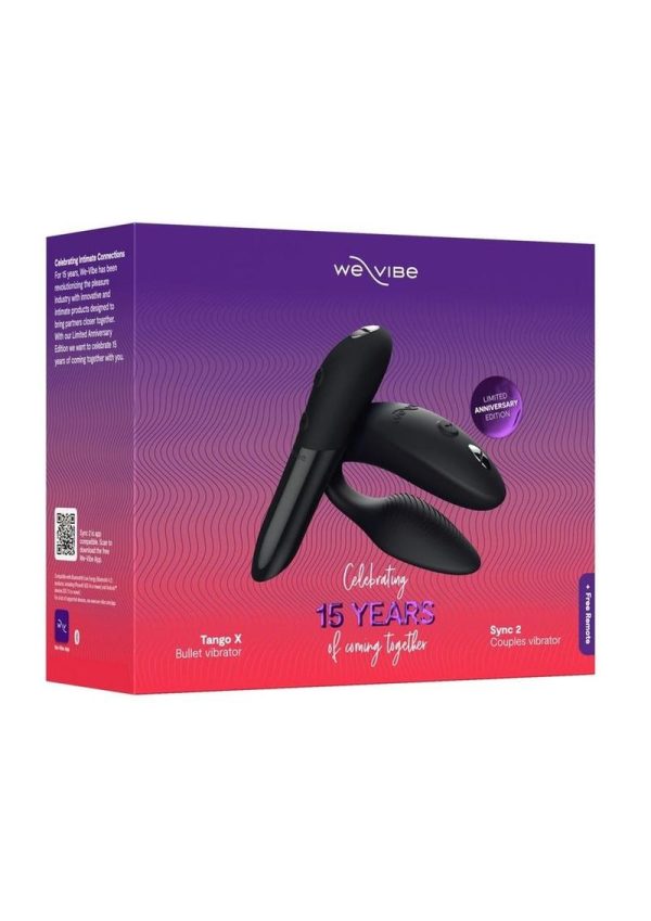 We-Vibe 15 Year Anniversary Collection Set with Remote Control - Black