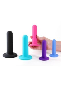 Colours Dilator Silicone Anal Kit - Multicolor