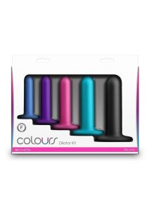 Colours Dilator Silicone Anal Kit - Multicolor