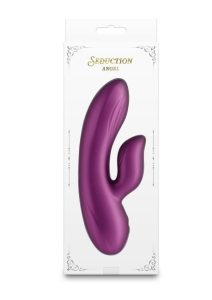 Seduction Angel Rechargeable Silicone Rabbit Vibrator - Magenta