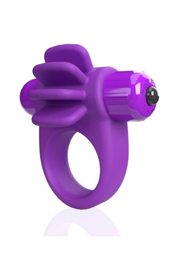 4B Skooch Vibrating Cock Ring - Grape