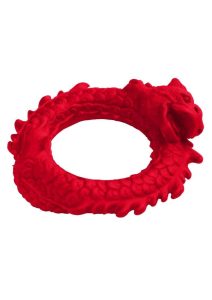 Creature Cocks Rise of the Dragon Silicone Cock Ring - Red