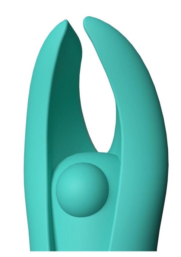 4T Demon Silicone Mini Clitoral Stimulating Vibrator - Kiwi