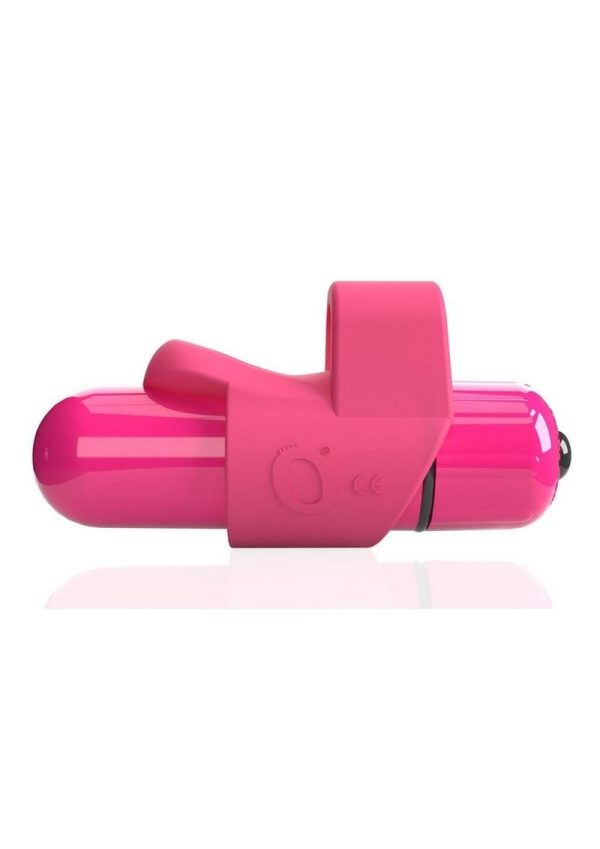 4T FingO Slim Finger Vibrator - Strawberry