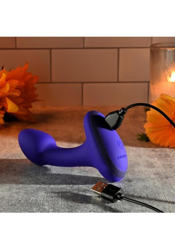 Gender X Anybody`s Plug Rechargeable Silicone Vibrating Butt Plug - Blue
