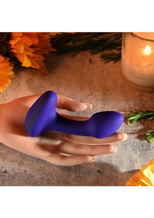 Gender X Anybody`s Plug Rechargeable Silicone Vibrating Butt Plug - Blue