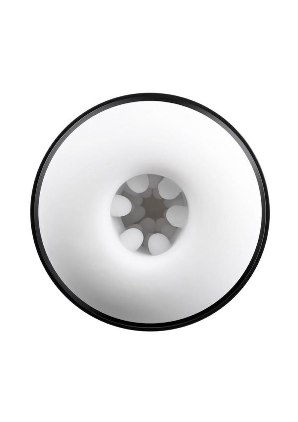 GX Get Your Stroke On Rechargeable Silicone Thrusting Stroker - White