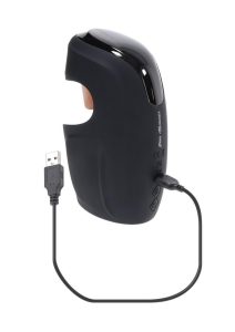 Zero Tolerance Lick the Tip Rechargeable Silicone Mouth Masturbator - Black
