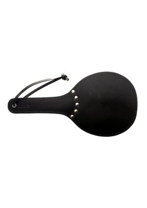Rouge Padded Leather Ping Pong Paddle - Red/Black