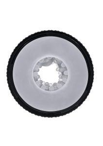 Playboy Tight End Dual End Stroker - Black/Clear
