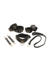 Bedroom Bliss Lover`s Restraints Set - Black