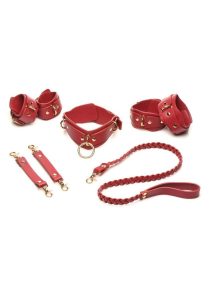 Bedroom Bliss Lover`s Restraints Set - Red