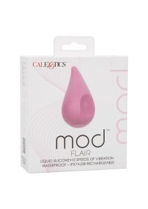 Mod Flair Rechargeable Silicone Massager - Pink