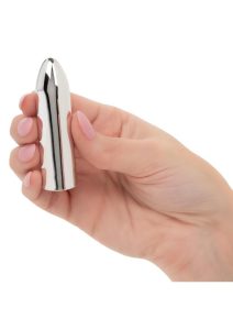 Turbo Buzz Classic Rechargeable Mini Bullet - Silver