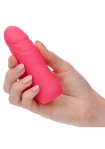 Studs Rechargeable Silicone Mini Vibrator - Pink