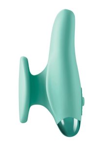JimmyJane Form 2 Gripp Rechargeable Silicone Finger Massager - Teal