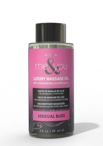 Me and You Pheromone Infused Luxury Massage Oil Sensual Bliss 2oz