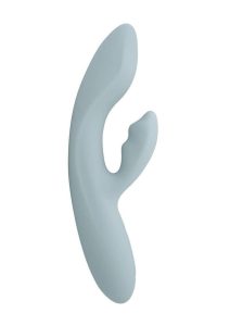 Svakom Chika Rechargeable Silicone App Control Rabbit Vibrator - Gray