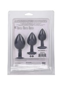 A-Play Silicone Anal Trainer Set - Gray
