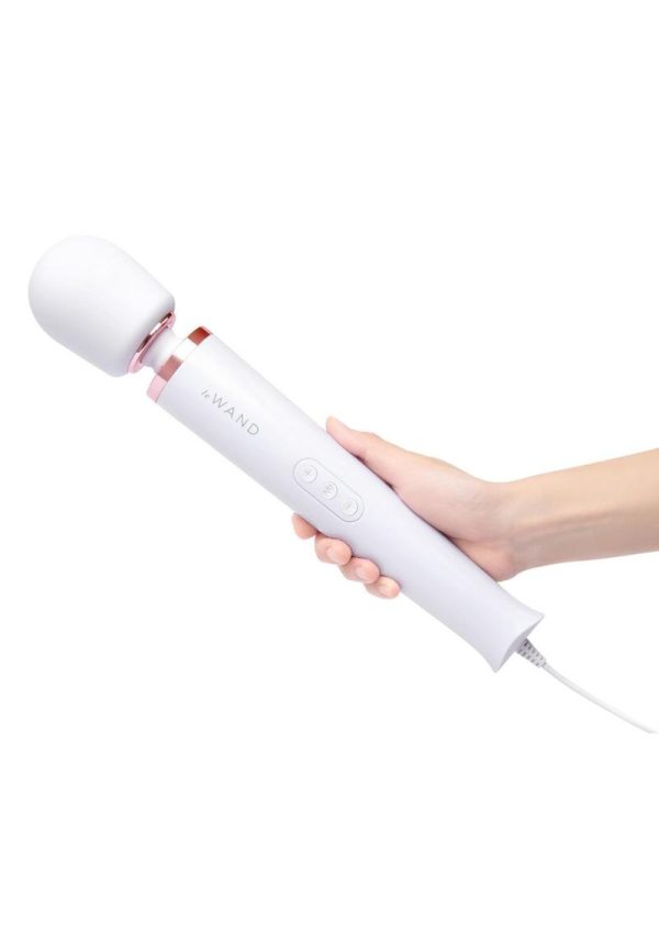 Le Wand Plug-in Massager - Sky White