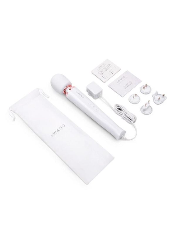 Le Wand Plug-in Massager - Sky White